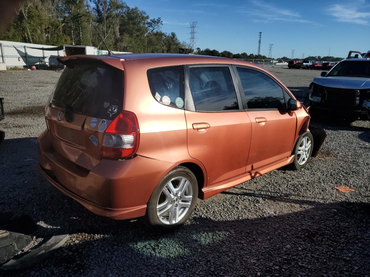 Image 3 of 2008 HONDA FIT SPORT 2008 with VIN JHMGD38668S051269