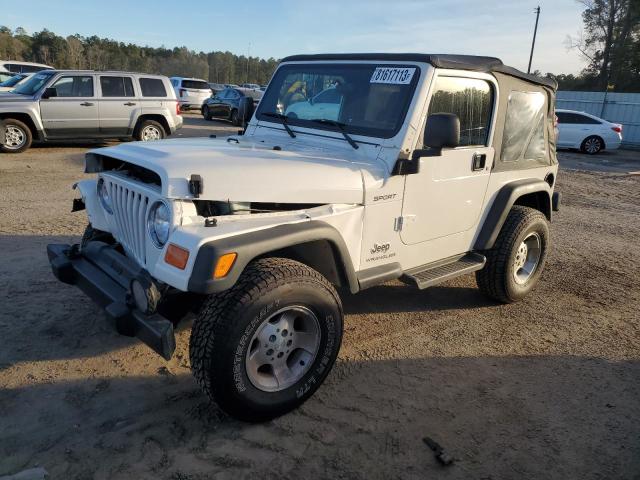 Obraz 1 z 2003 JEEP WRANGLER / TJ SPORT 2003 z VIN 1J4FA49S53P326742