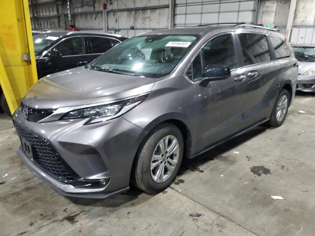 Image 1 of 2022 TOYOTA SIENNA XSE 2022 with VIN 5TDDSKFC5NS061079