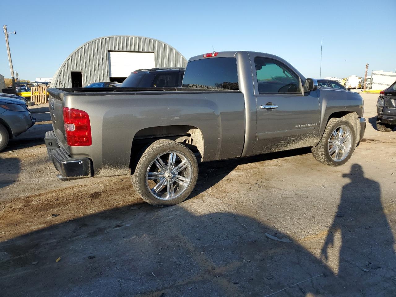 Изображение 3 2007 CHEVROLET SILVERADO C1500 2007 с VIN 1GCEC14CX7Z614857