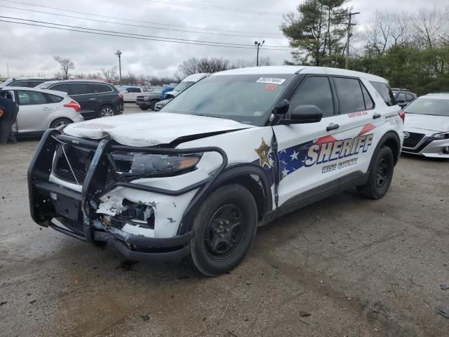 Image 1 of 2021 FORD EXPLORER POLICE INTERCEPTOR 2021 with VIN 1FM5K8AC8MNA05765
