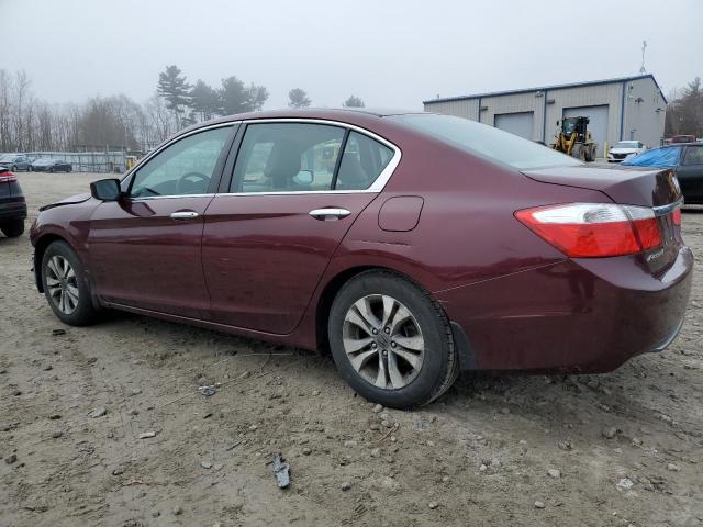 Image 2 of 2014 HONDA ACCORD LX 2014 with VIN 1HGCR2F33EA280788