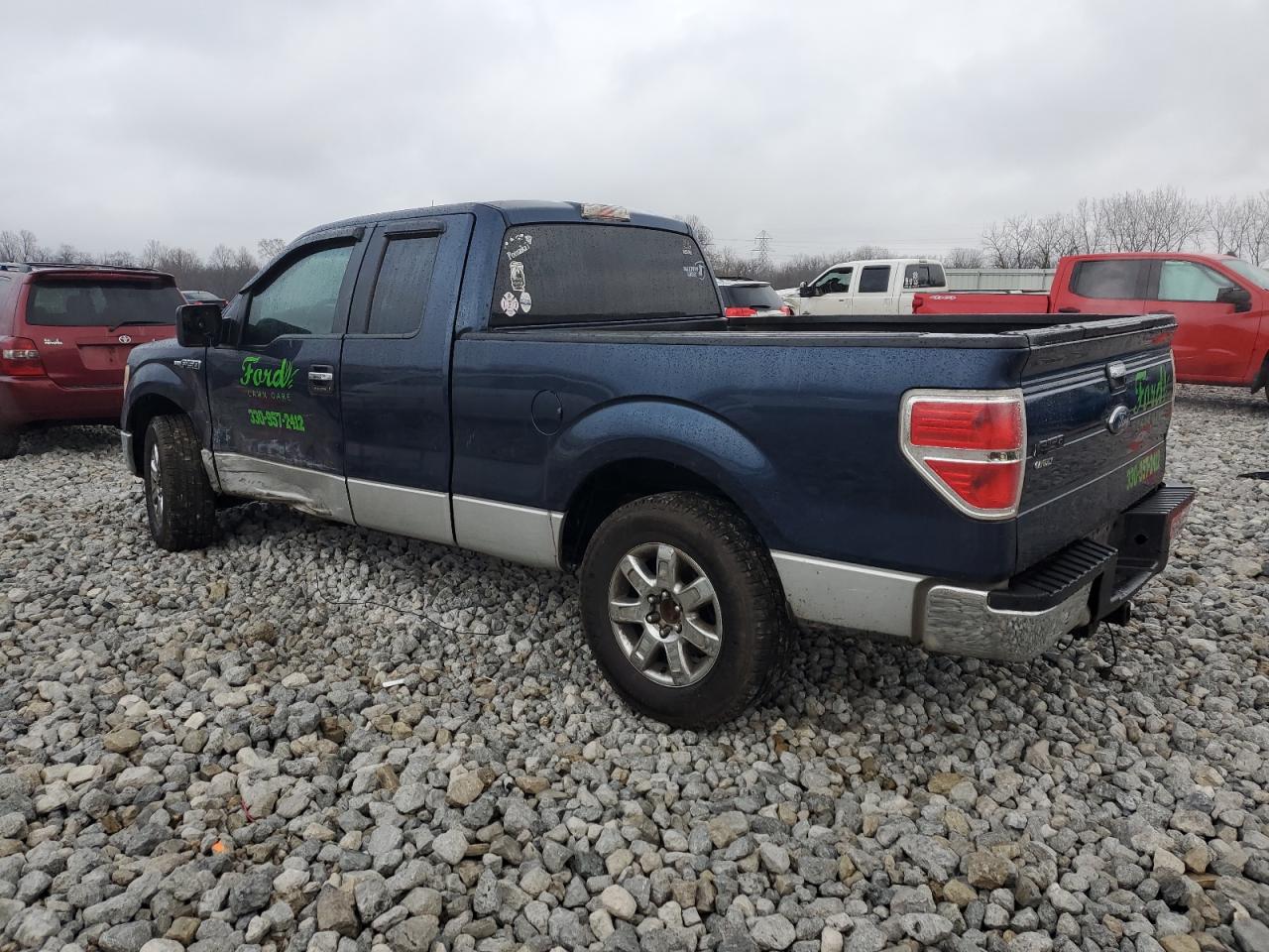 Image 2 of 2013 FORD F150 SUPER CAB 2013 with VIN 1FTFX1CF3DFD79526