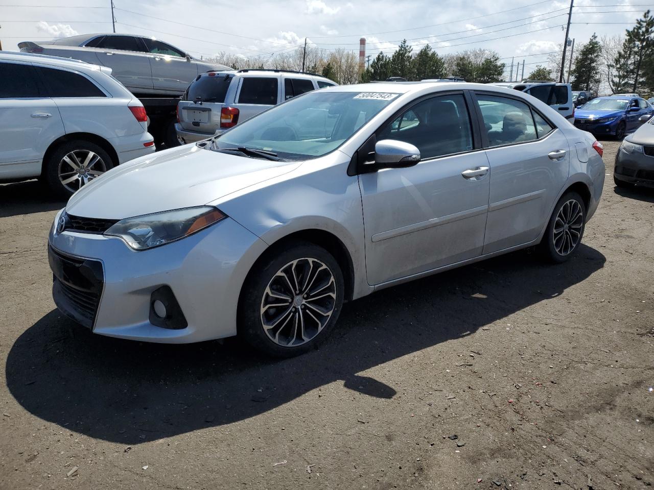 Image 1 of 2015 TOYOTA COROLLA L 2015 with VIN 5YFBURHE1FP313641