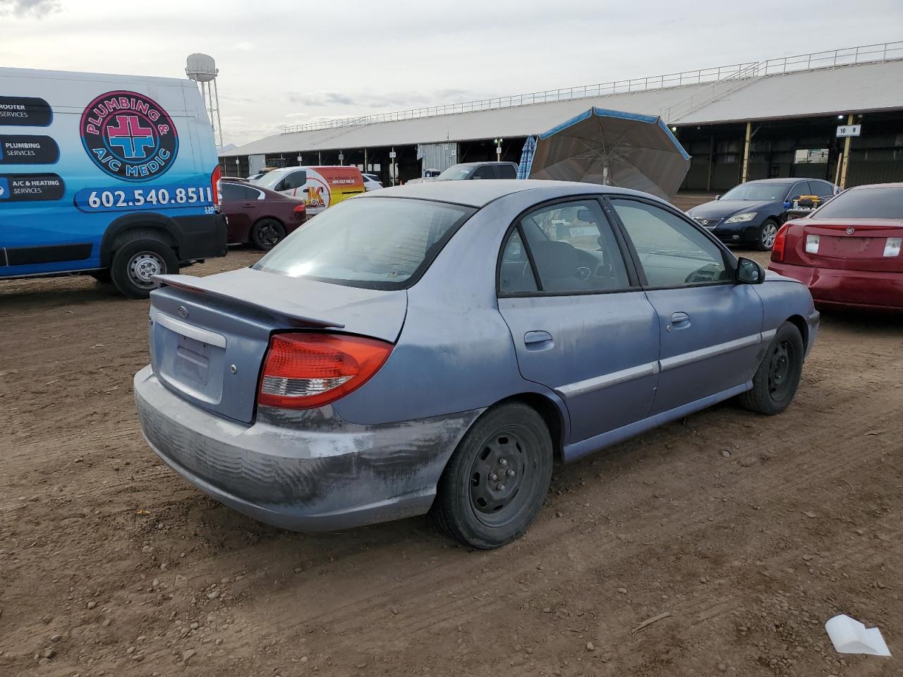 Image 3 of 2004 KIA RIO  2004 with VIN KNADC125446344728