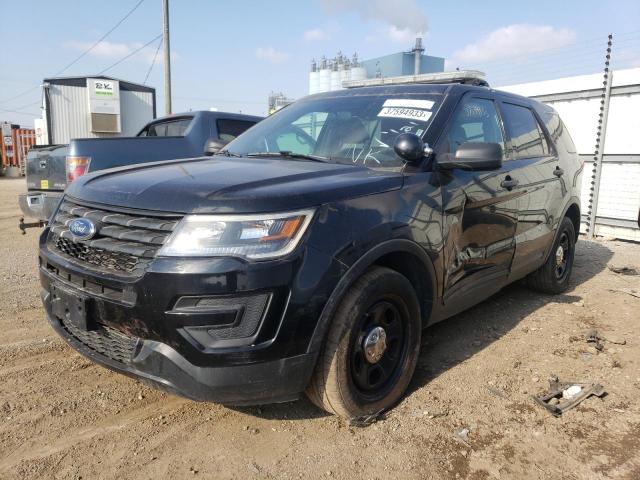 Image 1 of 2018 FORD EXPLORER POLICE INTERCEPTOR 2018 with VIN 1FM5K8AR3JGA37429