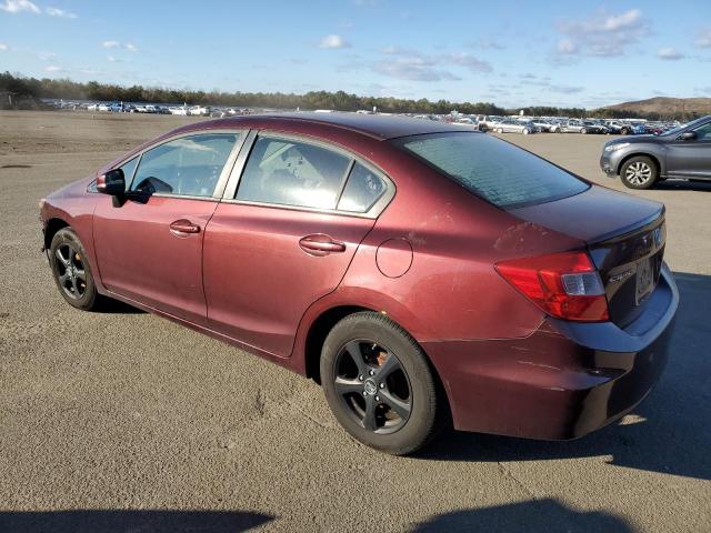 Image 2 of 2012 HONDA CIVIC LX 2012 with VIN 2HGFB2F50CH534037