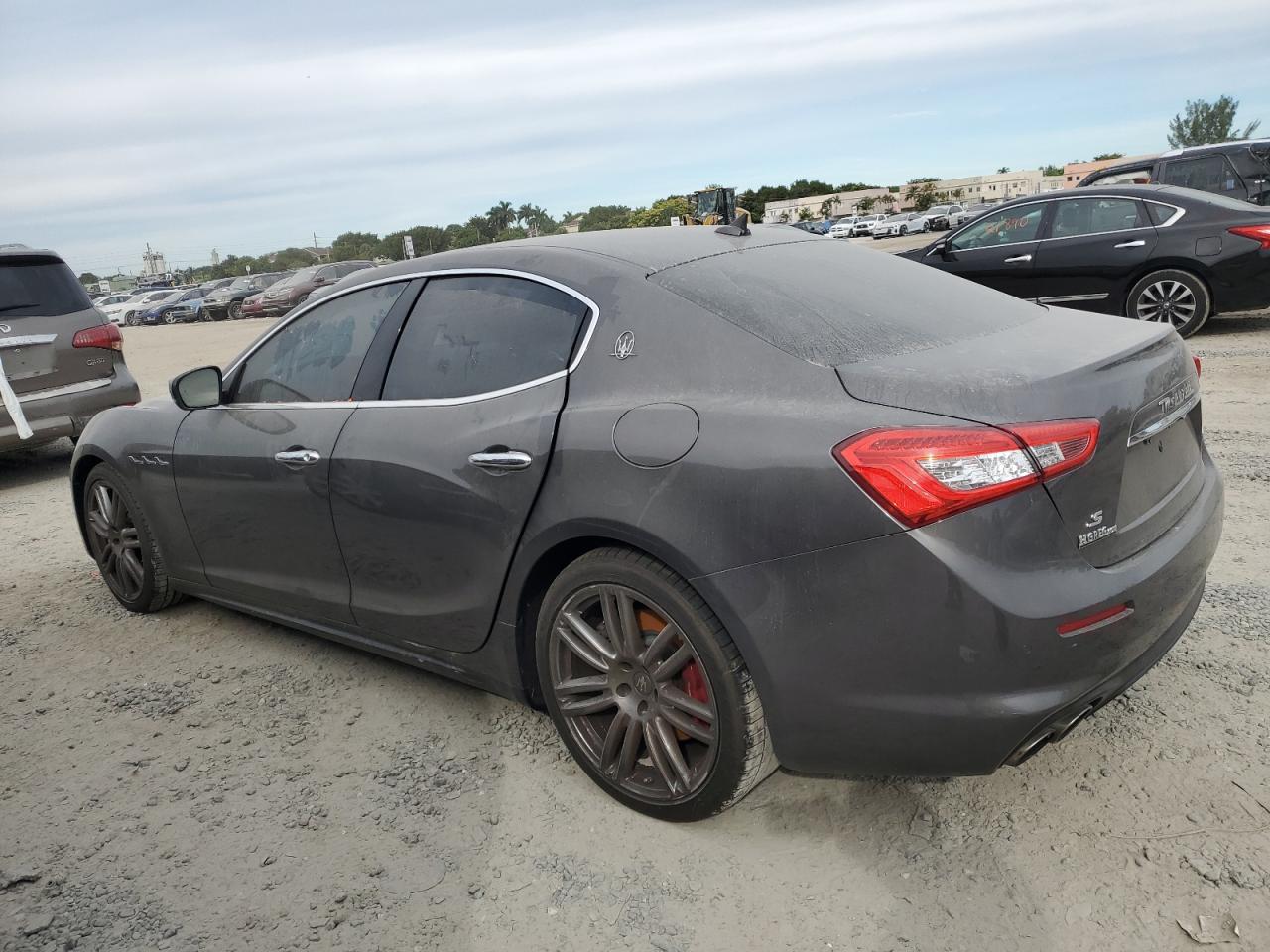 Image 2 of 2018 MASERATI GHIBLI S 2018 with VIN ZAM57YSA8J1285060