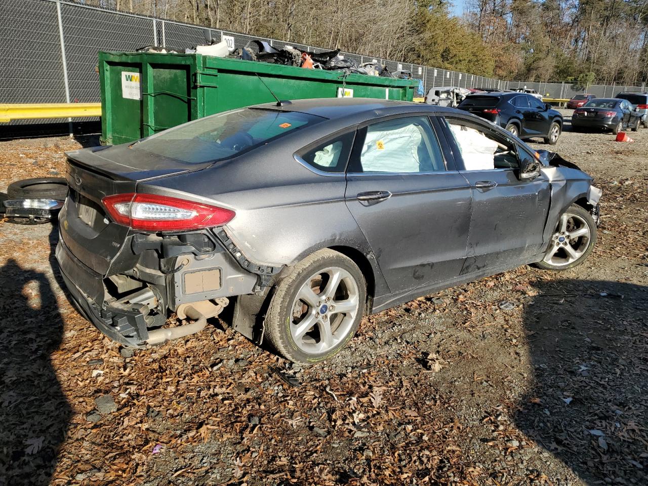 Image 3 of 2014 FORD FUSION SE 2014 with VIN 3FA6P0H7XER252665
