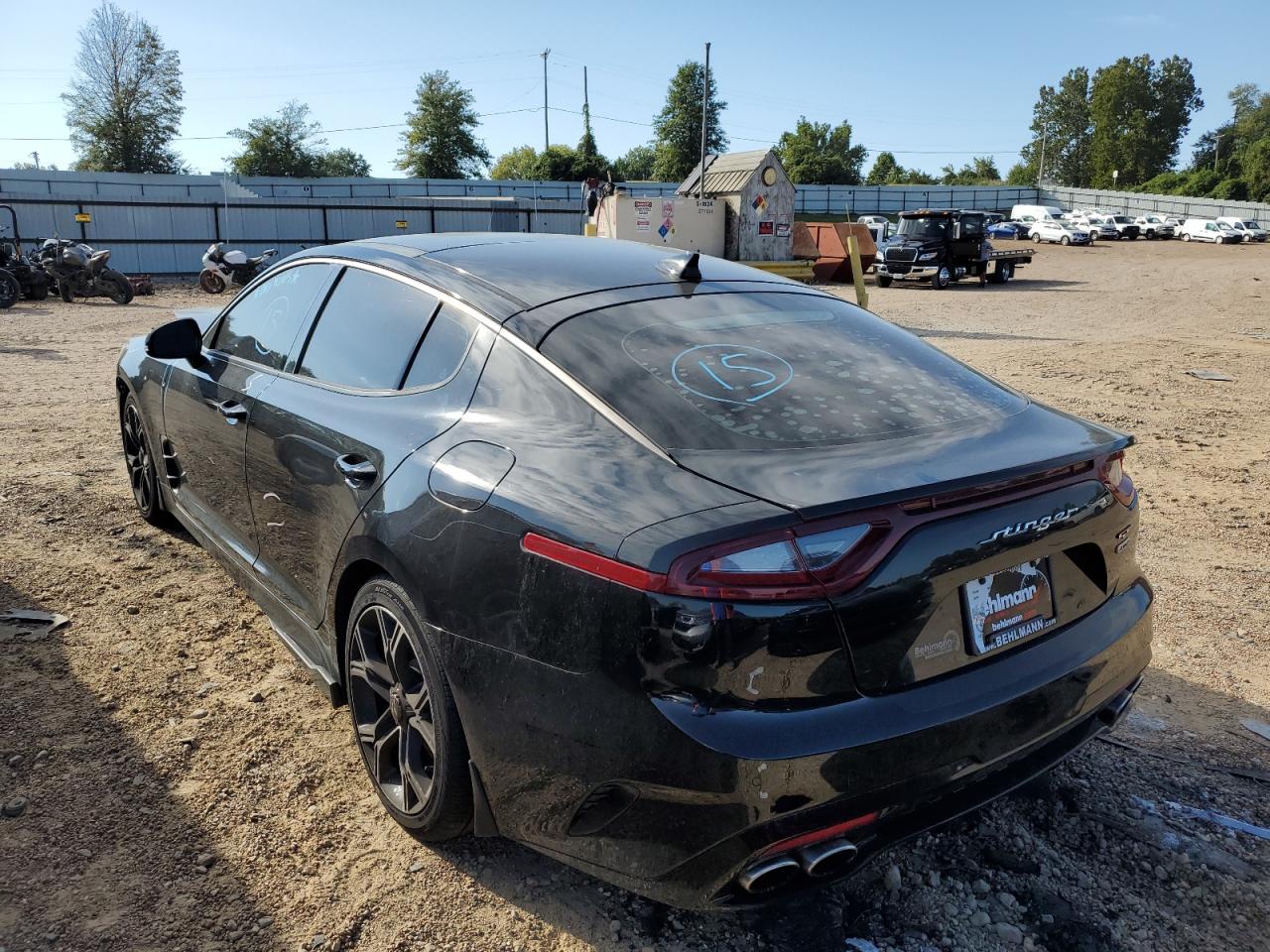 Image 2 of 2018 KIA STINGER GT2 2018 with VIN KNAE55LC7J6018923