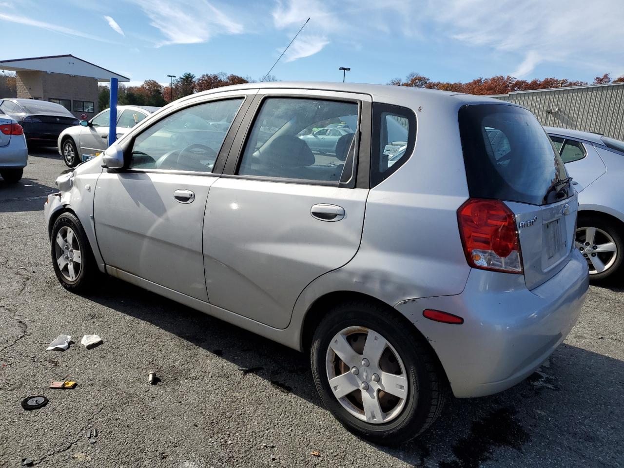 Image 2 of 2007 CHEVROLET AVEO BASE 2007 with VIN KL1TD66607B769247