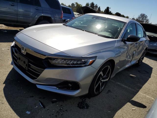 Image 1 of 2022 HONDA ACCORD HYBRID SPORT 2022 with VIN 1HGCV3F2XNA040257