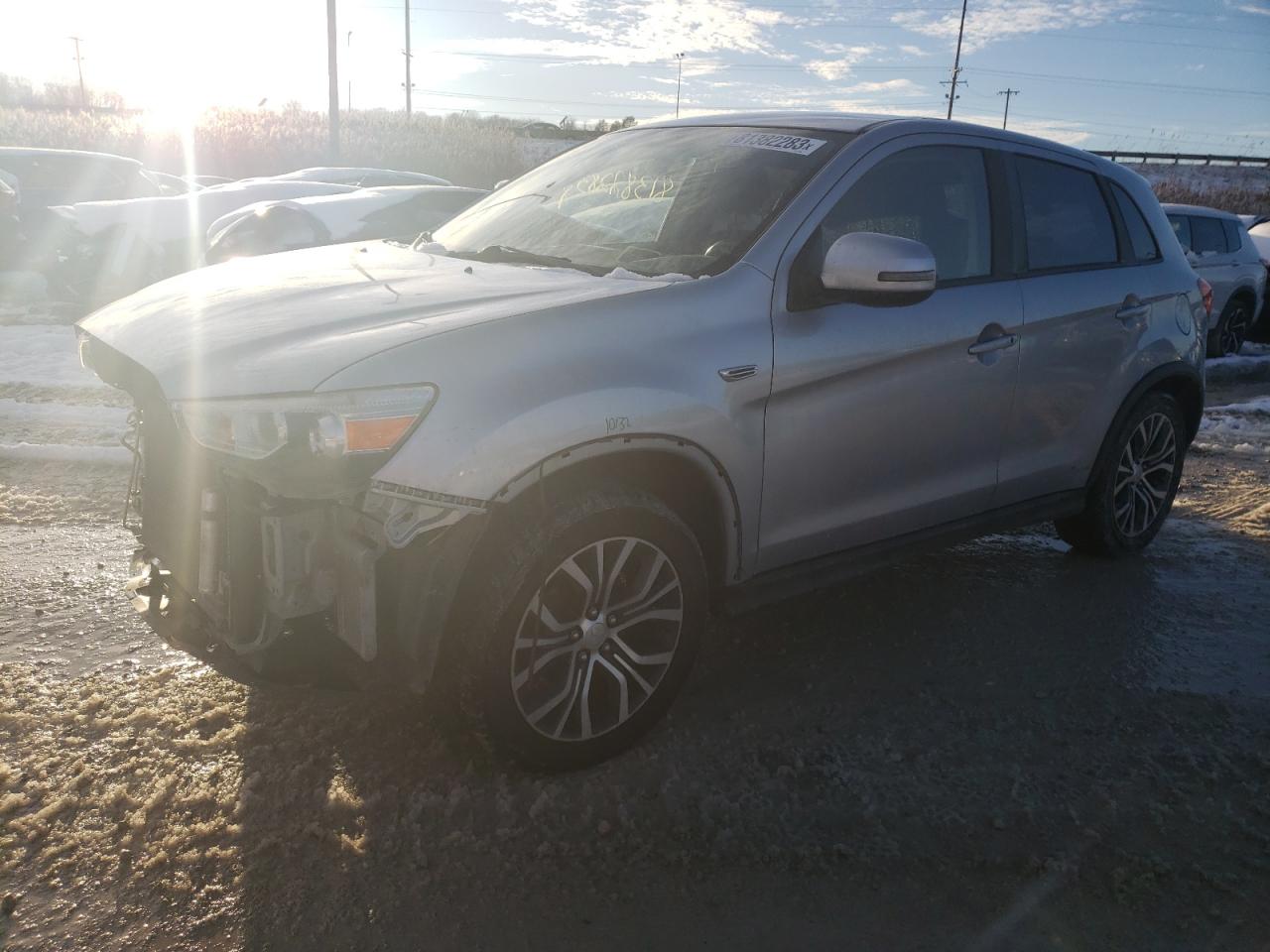 Image 1 of 2017 MITSUBISHI OUTLANDER SPORT ES 2017 with VIN JA4AP3AU6HZ015848