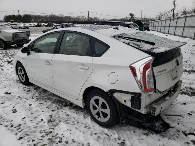 Image 2 of 2012 TOYOTA PRIUS  2012 with VIN JTDKN3DU3C5399891