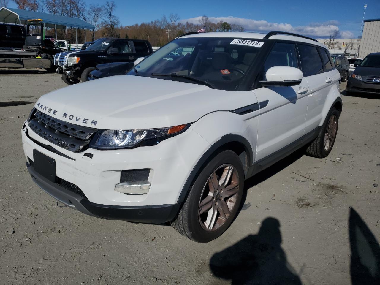 Image 1 of 2013 LAND ROVER RANGE ROVER EVOQUE PURE PLUS 2013 with VIN SALVP2BG8DH831950