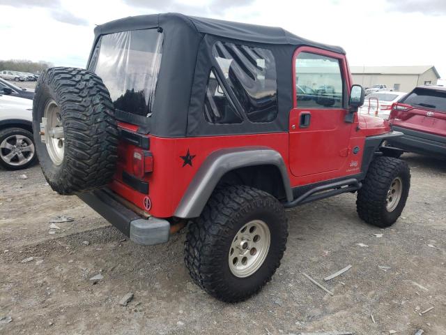 Image 3 of 2004 JEEP WRANGLER X 2004 with VIN 1J4FA39SX4P792016
