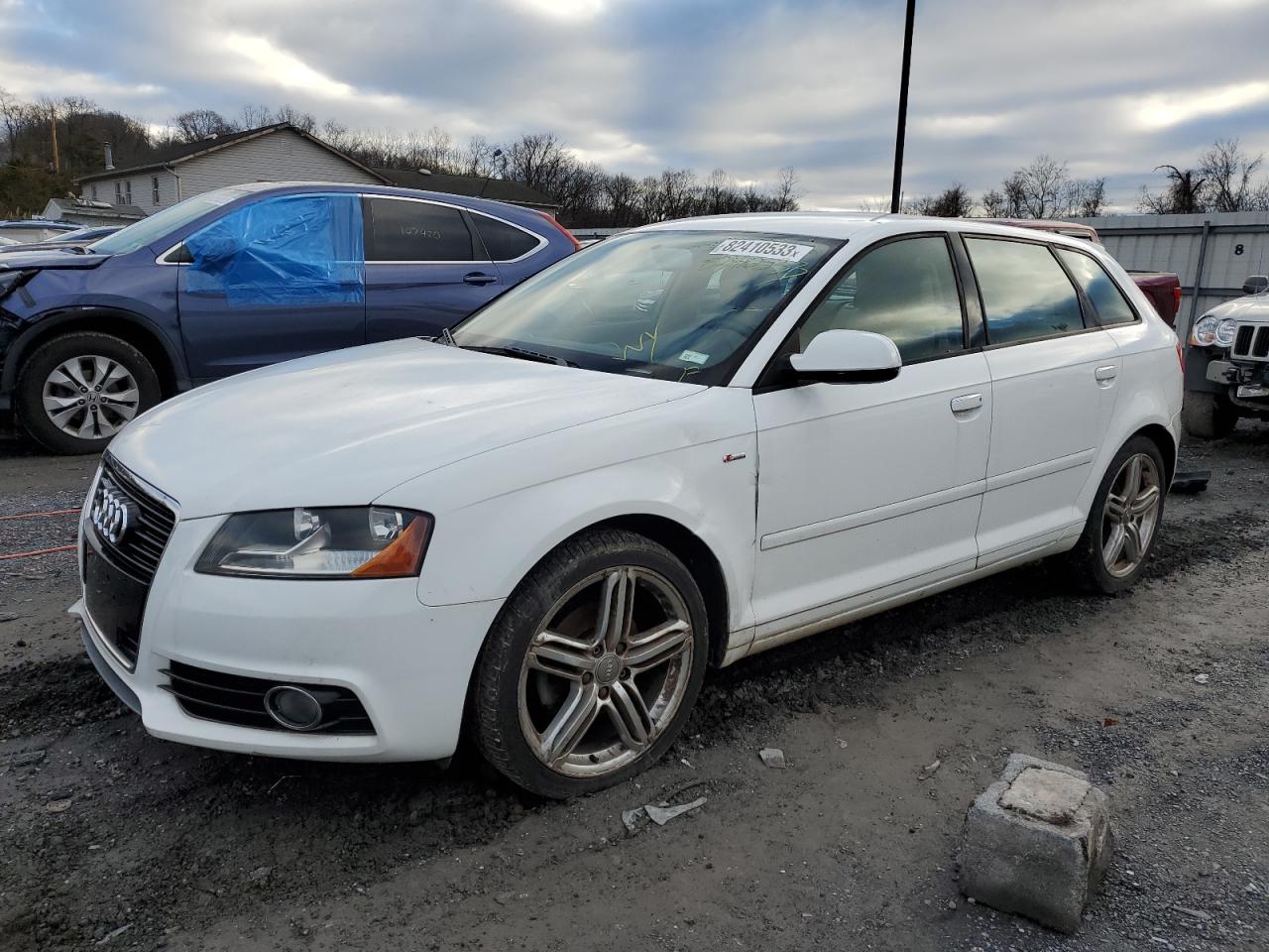 Image 1 of 2012 AUDI A3 PREMIUM 2012 with VIN WAUBJAFM3CA078001