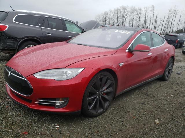 Изображение 1 2015 TESLA MODEL S  2015 с VIN 5YJSA1E46FF103697