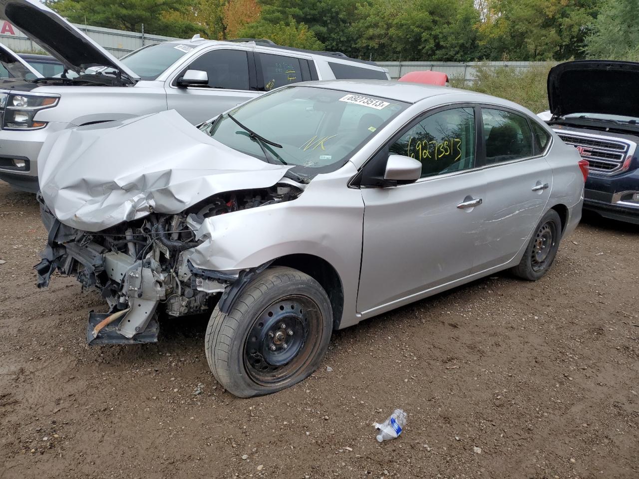 Obraz 1 z 2019 NISSAN SENTRA S 2019 z VIN 3N1AB7APXKY318139