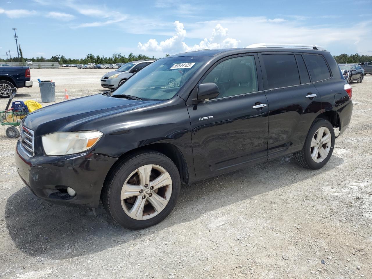 Image 1 of 2010 TOYOTA HIGHLANDER LIMITED 2010 with VIN 5TDYK3EH9AS002017