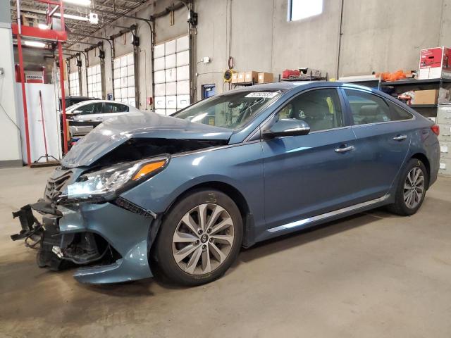 Image 1 of 2015 HYUNDAI SONATA SPORT 2015 with VIN 5NPE34AF6FH151427