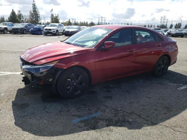 Image 1 of 2023 HYUNDAI ELANTRA BLUE 2023 with VIN KMHLM4AJ6PU085263