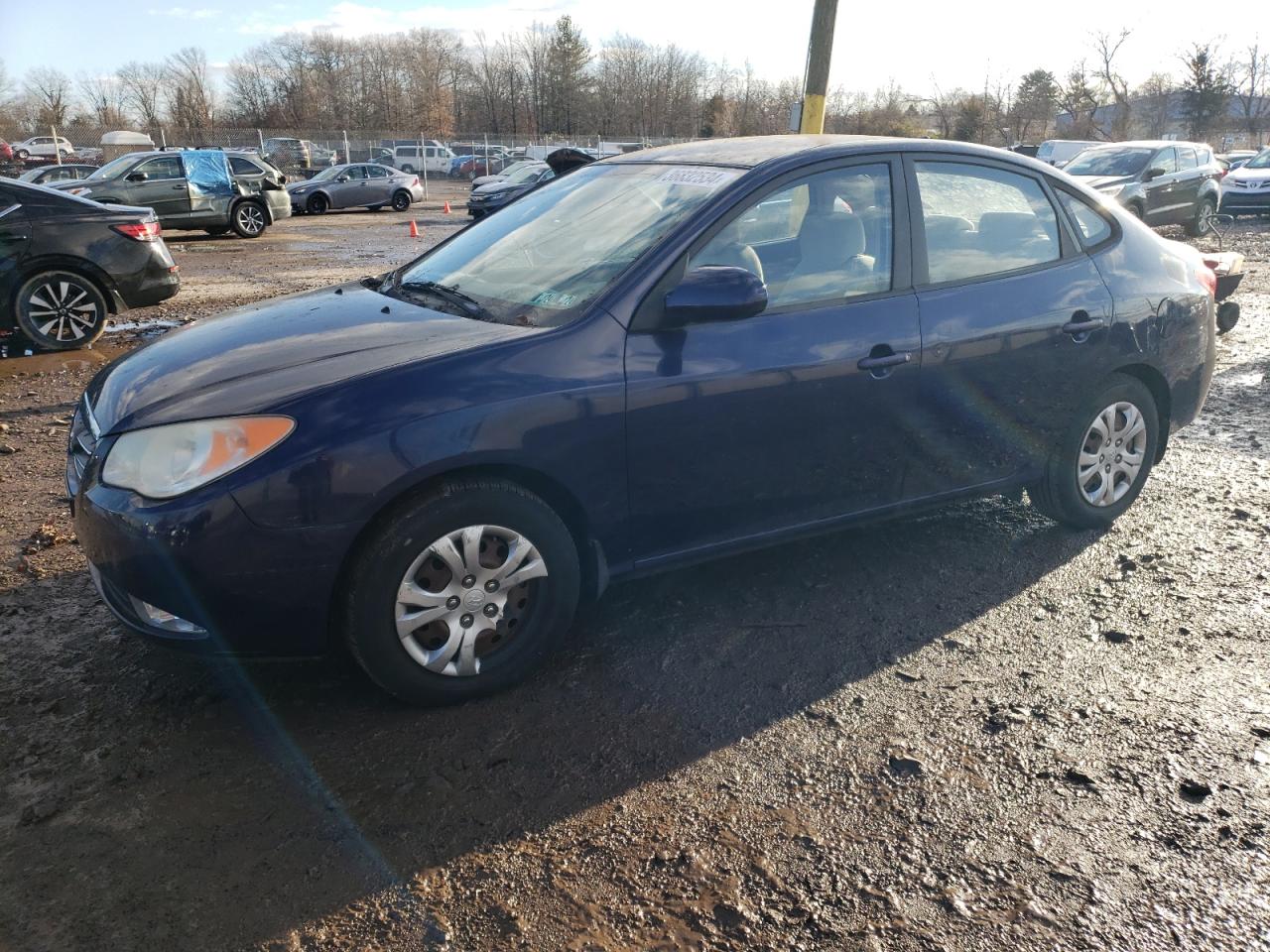 Image 1 of 2009 HYUNDAI ELANTRA GLS 2009 with VIN KMHDU46D99U807898