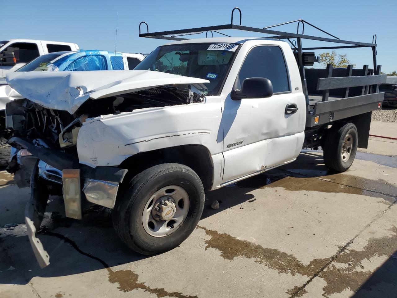 Изображение 1 2003 CHEVROLET SILVERADO C2500 2003 с VIN 1GBGC24U43Z312695