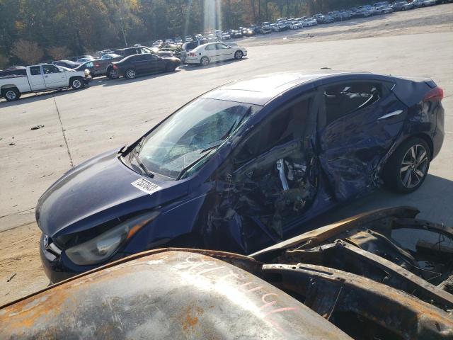 Image 1 of 2014 HYUNDAI ELANTRA SE 2014 with VIN 5NPDH4AE9EH497376