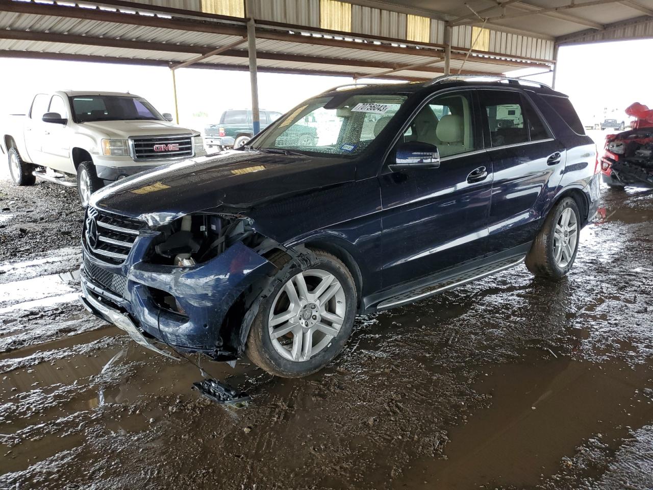Image 1 of 2015 MERCEDES-BENZ ML 350 2015 with VIN 4JGDA5JB4FA534824