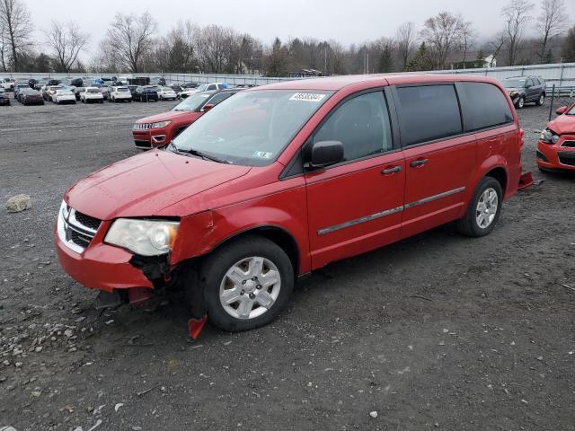Изображение 1 2012 DODGE GRAND CARAVAN SE 2012 с VIN 2C4RDGBG3CR203747
