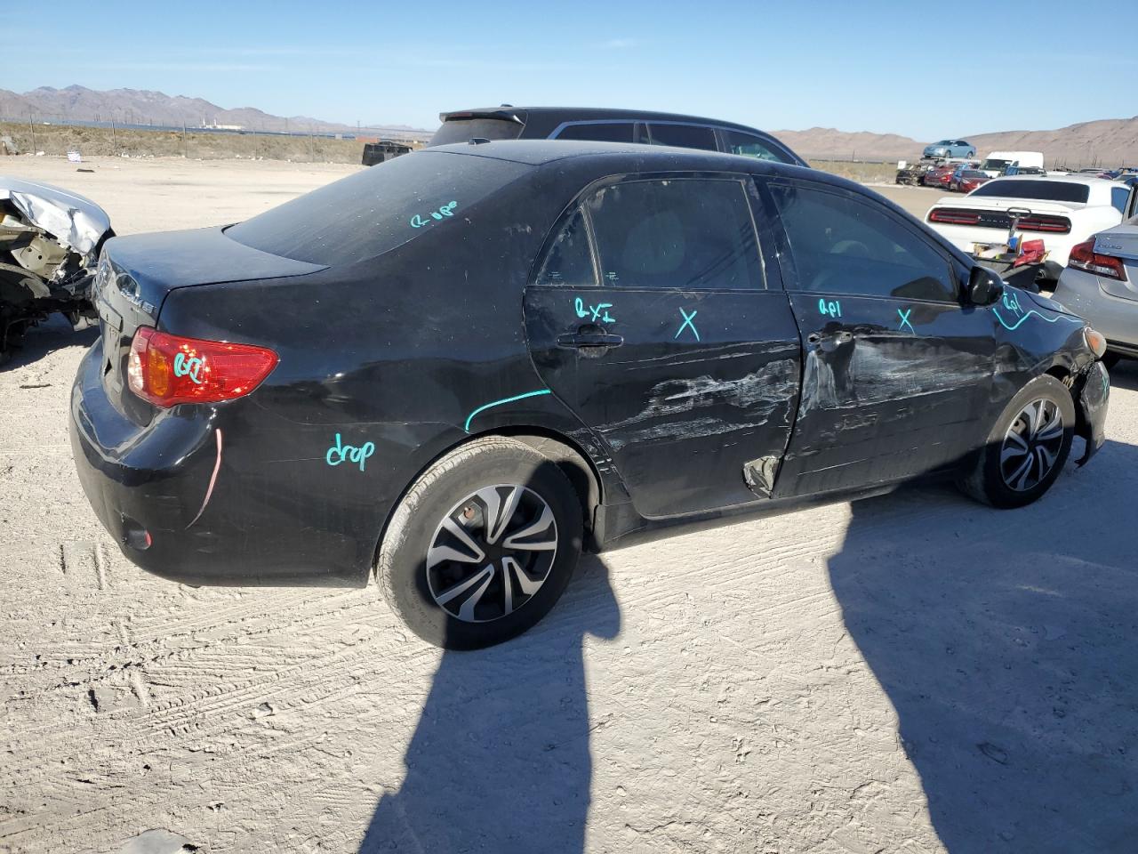 Image 3 of 2010 TOYOTA COROLLA BASE 2010 with VIN 1NXBU4EEXAZ310980