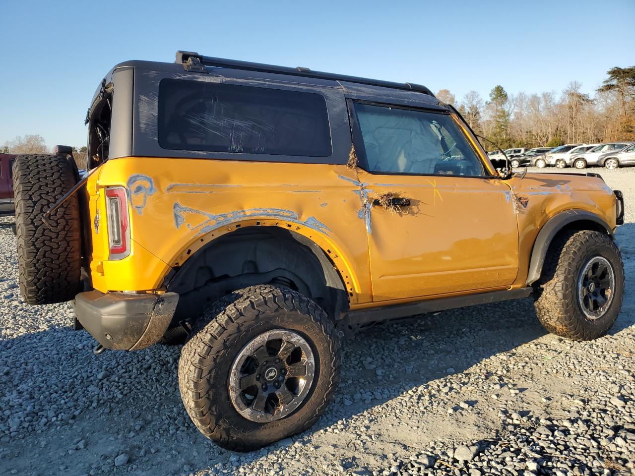 Image 3 of 2021 FORD BRONCO BAD 2021 with VIN 1FMDE5CH3MLA62798