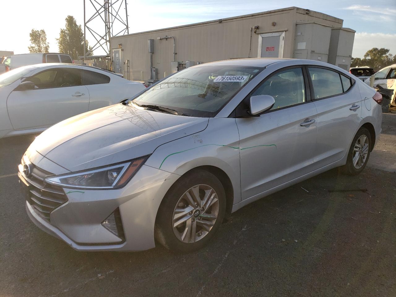 Image 1 of 2020 HYUNDAI ELANTRA SEL 2020 with VIN 5NPD84LF1LH511113