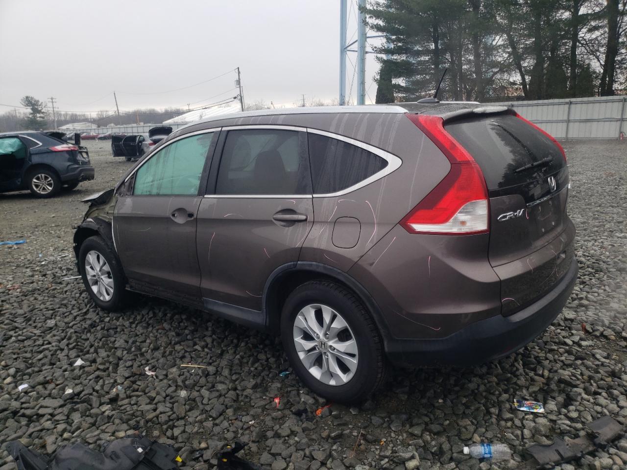 Image 2 of 2014 HONDA CR-V EXL 2014 with VIN 2HKRM4H76EH651051