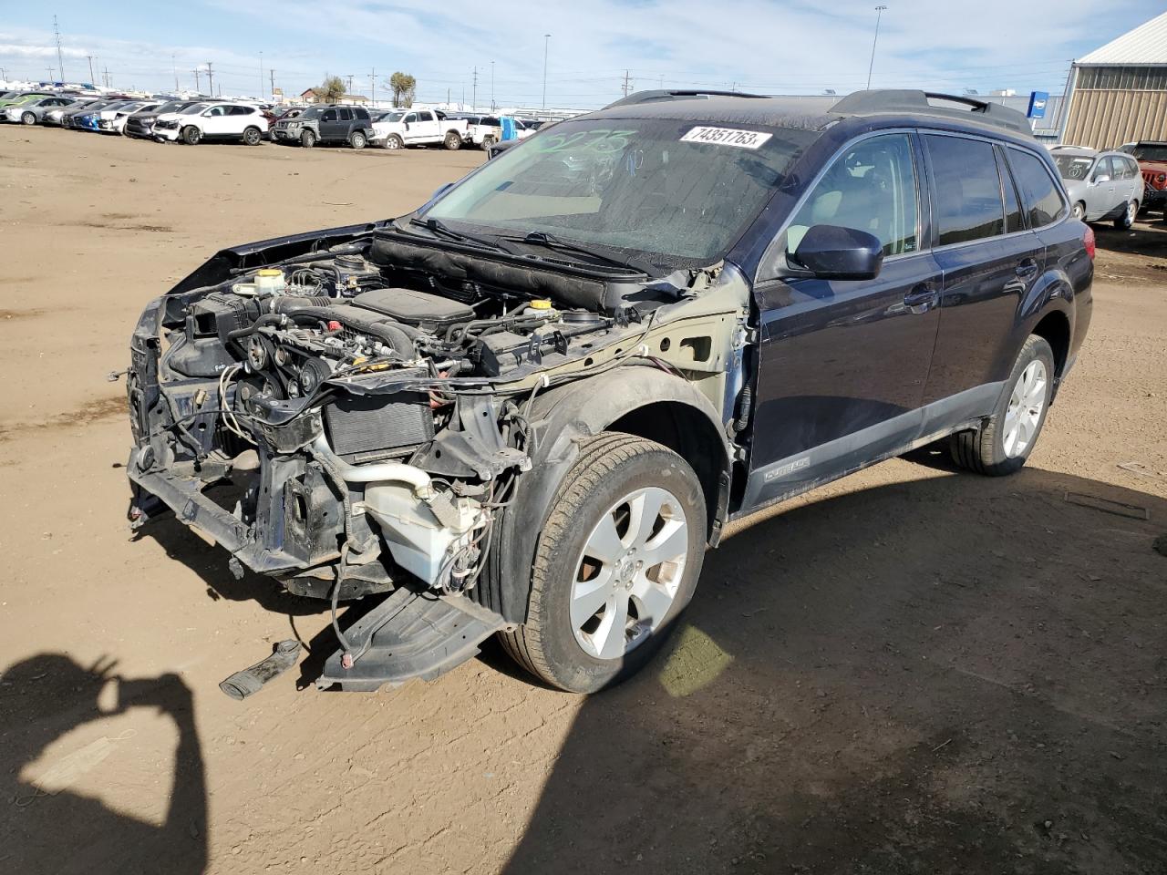 2012 SUBARU OUTBACK 2.5I PREMIUM 2012 image