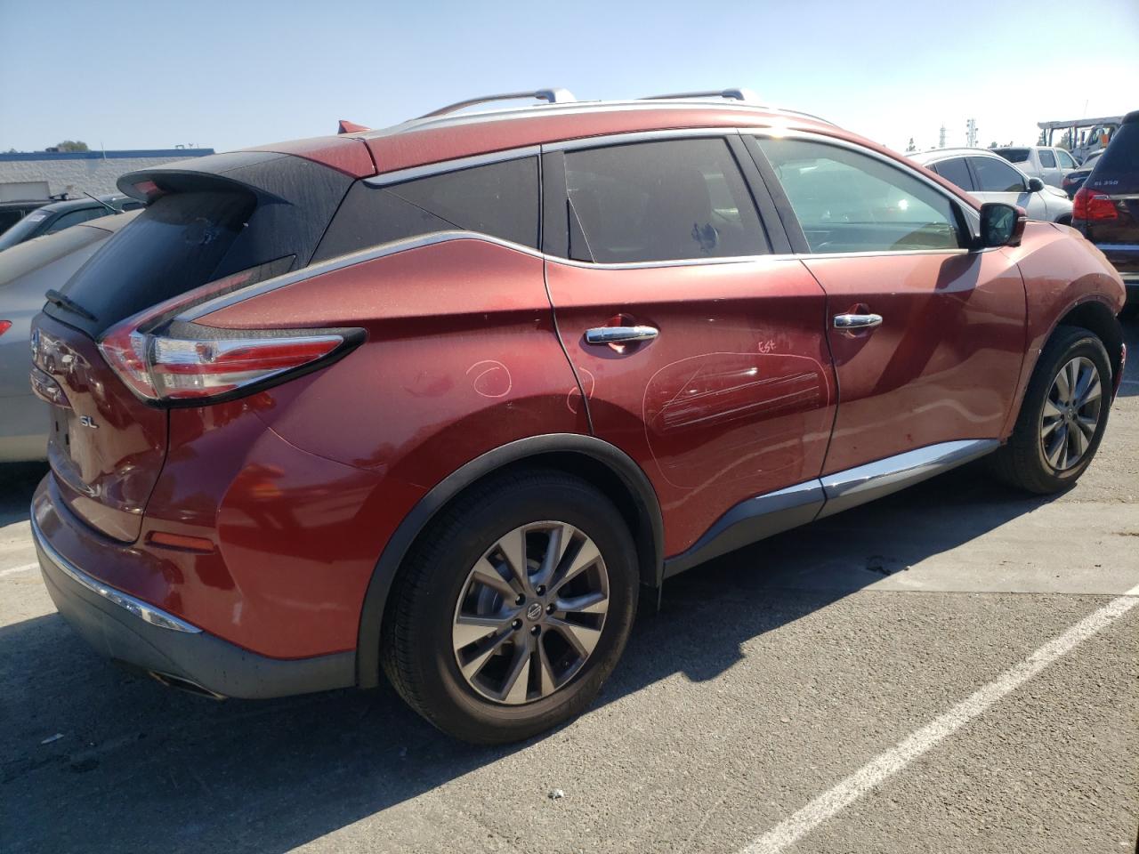 Изображение 3 2016 NISSAN MURANO S 2016 с VIN 5N1AZ2MG5GN109141