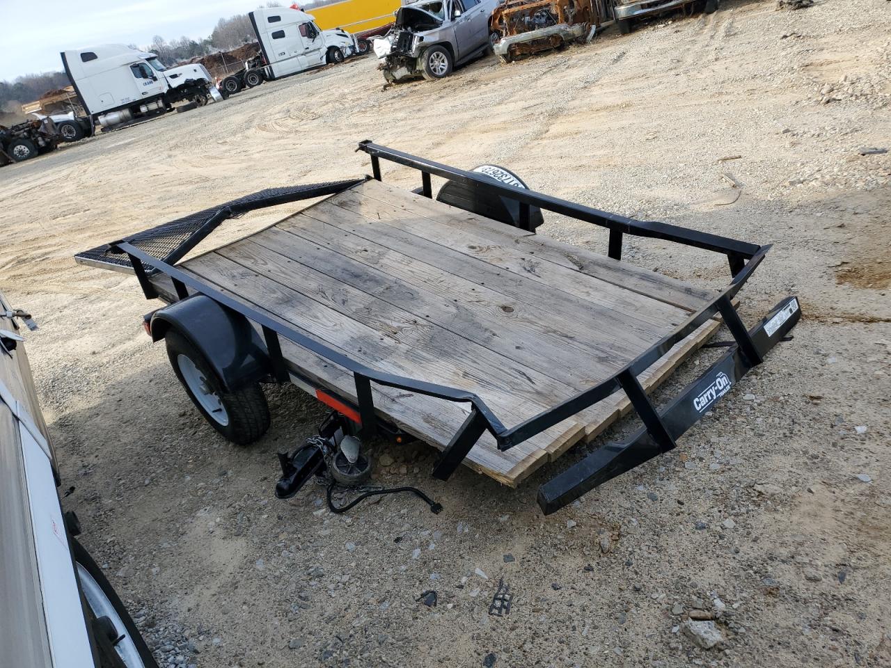 Image 1 of 2021 CAON TRAILER 2021 with VIN 4YMBU081XMG147284