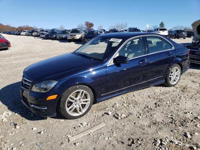 Image 1 of 2014 MERCEDES-BENZ C 300 4MATIC 2014 with VIN WDDGF8AB7ER316578