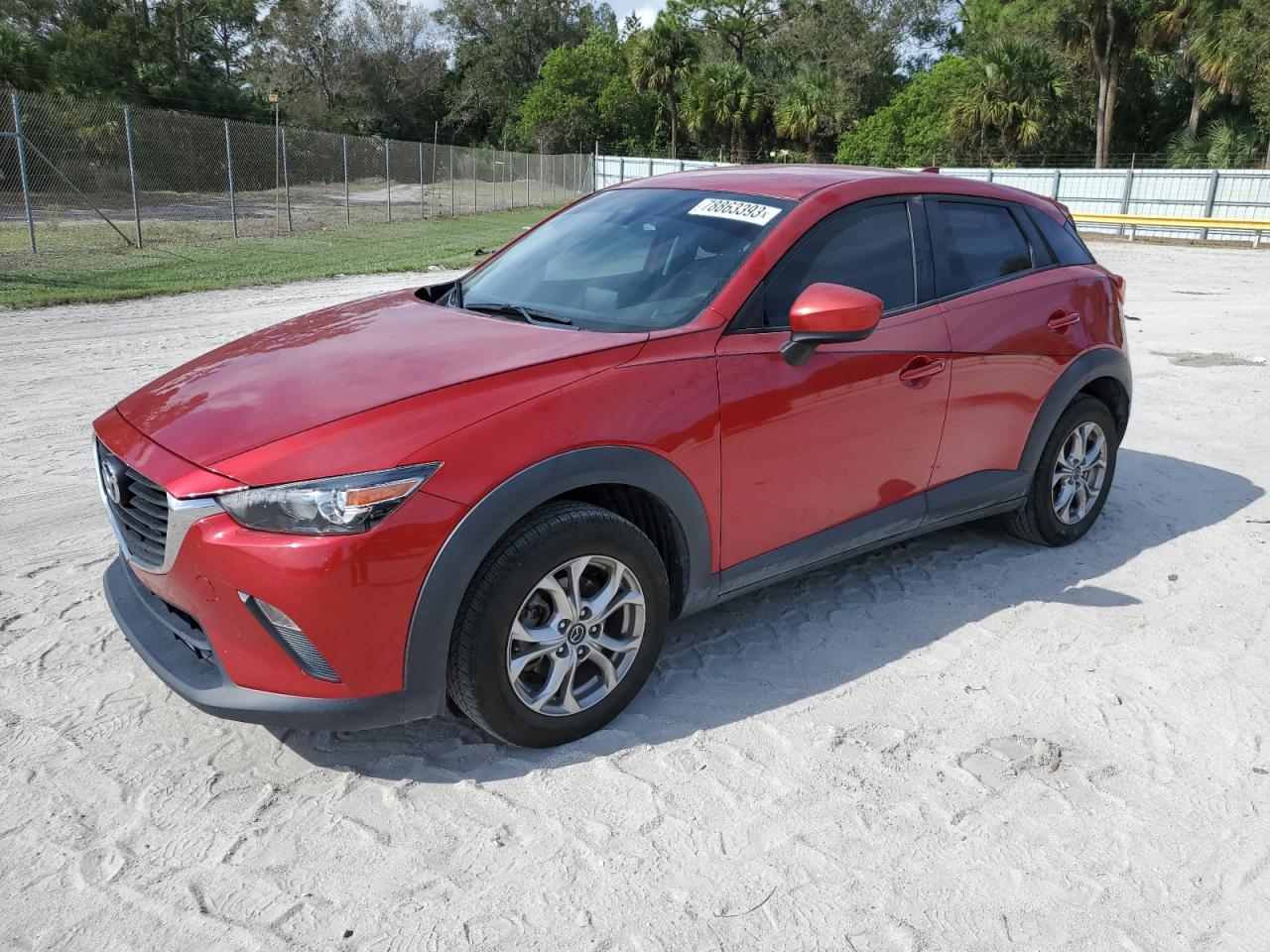 Image 1 of 2018 MAZDA CX-3 SPORT 2018 with VIN JM1DKDB78J0331021