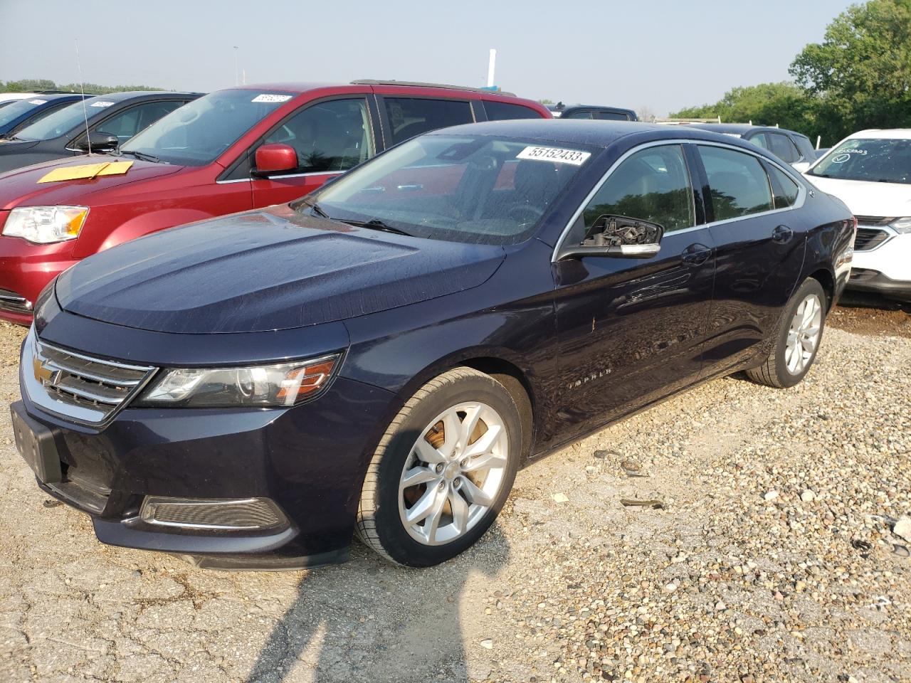 Image 1 of 2017 CHEVROLET IMPALA LT 2017 with VIN 2G1105S30H9149205