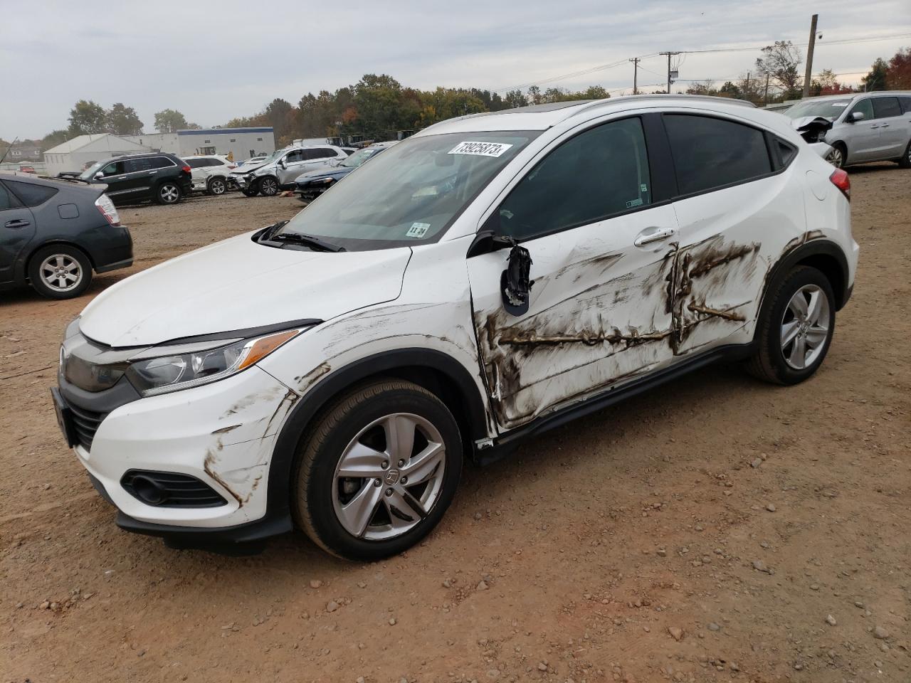 Image 1 of 2019 HONDA HR-V EX 2019 with VIN 3CZRU6H50KM729544