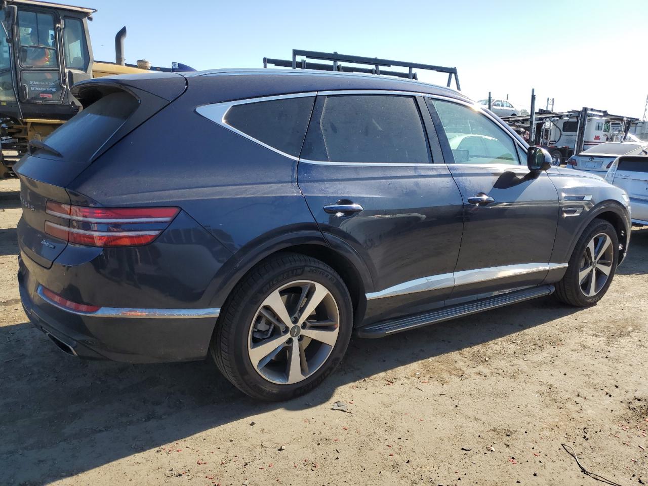 Image 3 of 2022 GENESIS GV80 BASE 2022 with VIN KMUHCESCXNU079270