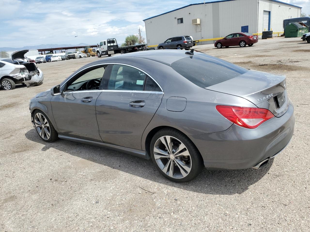 Image 2 of 2015 MERCEDES-BENZ CLA 250 2015 with VIN WDDSJ4EB1FN222328