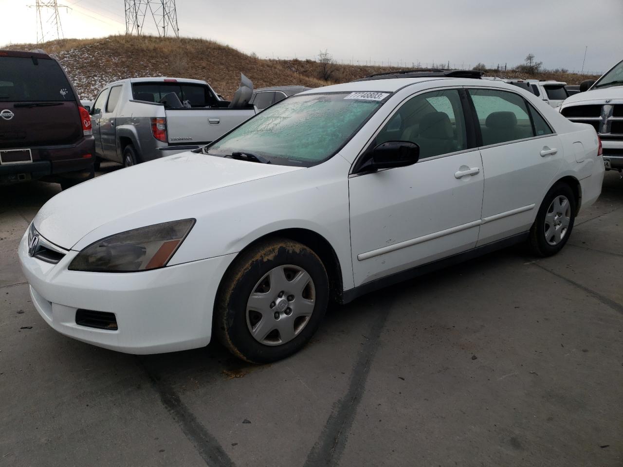 Изображение 1 2007 HONDA ACCORD LX 2007 с VIN 1HGCM56407A211990
