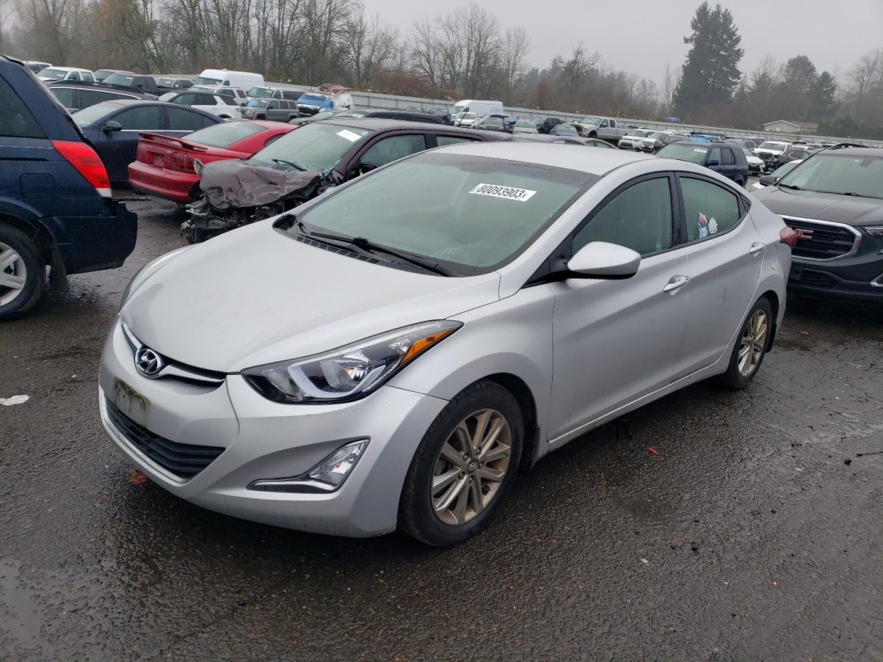 Obraz 1 z 2016 HYUNDAI ELANTRA SE 2016 z VIN KMHDH4AE2GU480830
