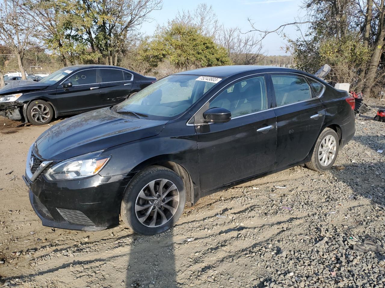 Image 1 of 2019 NISSAN SENTRA S 2019 with VIN 3N1AB7AP9KL628604
