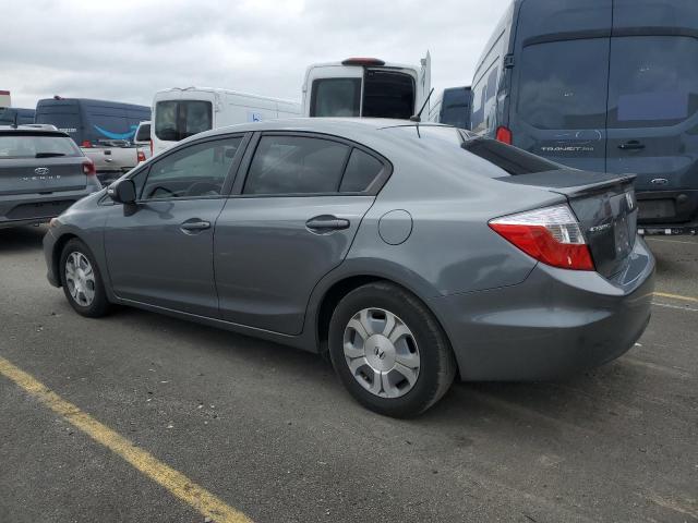 Image 2 of 2012 HONDA CIVIC HYBRID L 2012 with VIN JHMFB4F33CS002328
