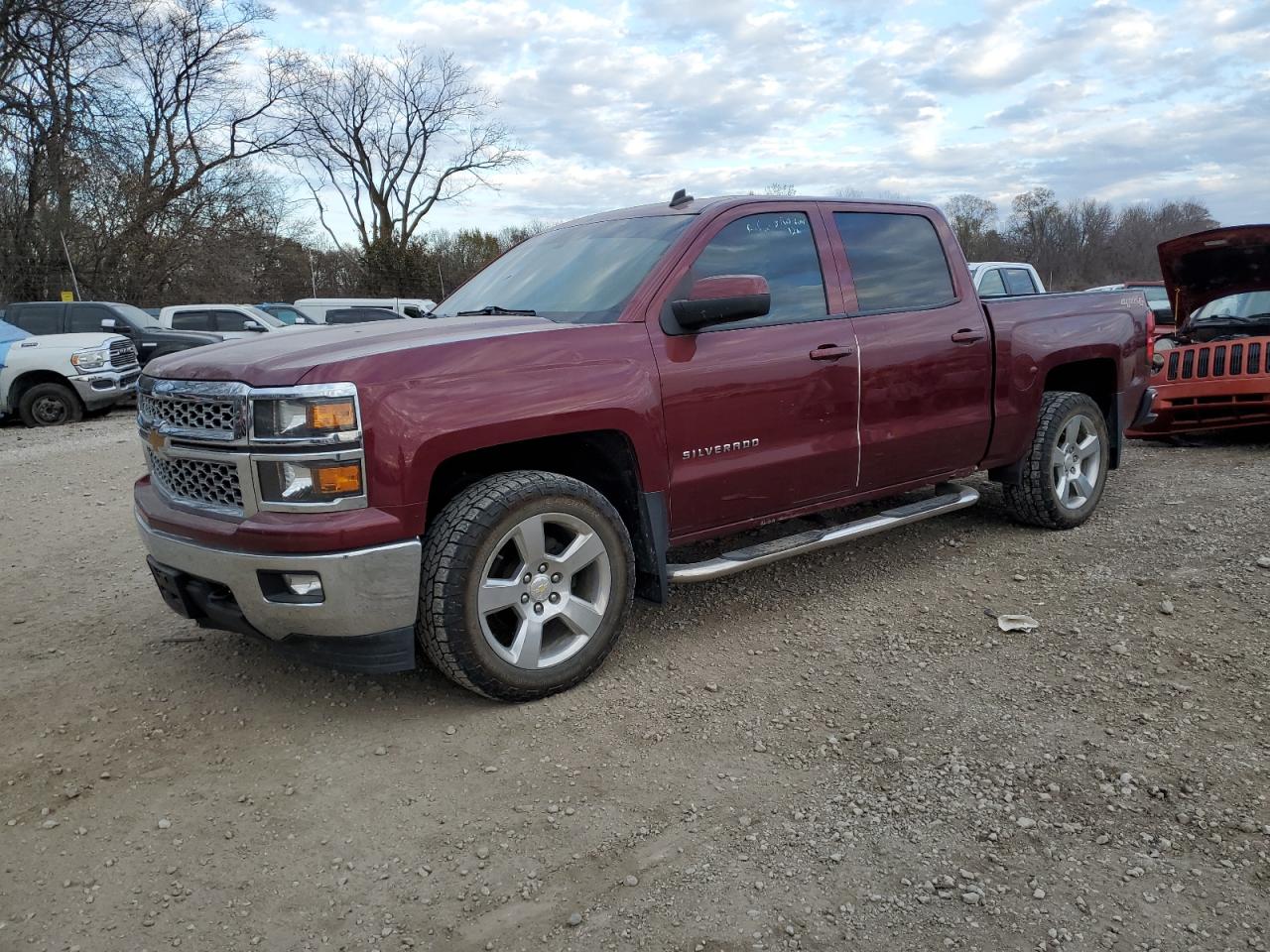 Image 1 of 2014 CHEVROLET SILVERADO K1500 LT 2014 with VIN 3GCUKREC4EG217492