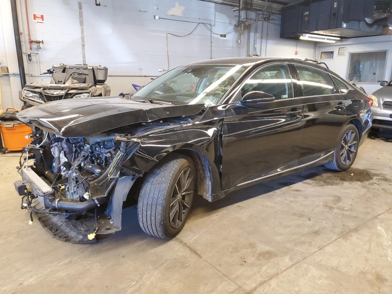Image 1 of 2021 HONDA ACCORD EXL 2021 with VIN 1HGCV1F52MA016337